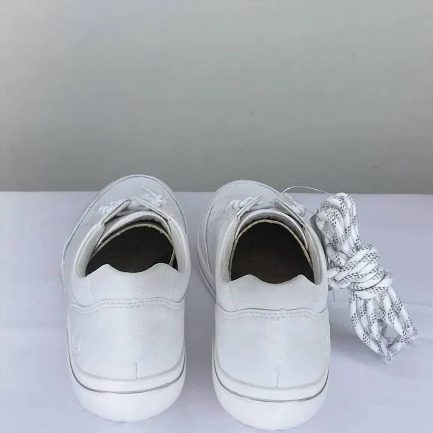 Remonte Women's Louann Low Top Round Toe Leather Sneaker in white - women's sneaker - view 4