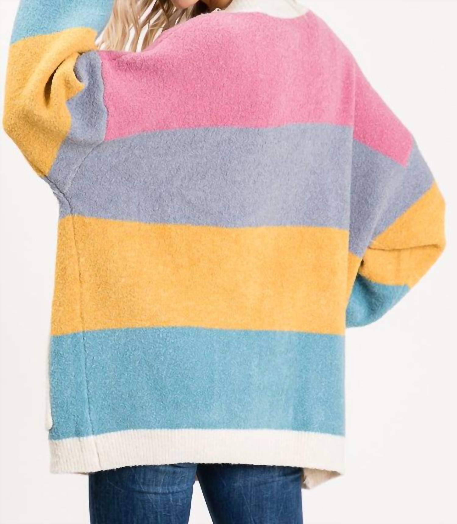 Heimish Usa - Stripe it While It's Hot Sweater
