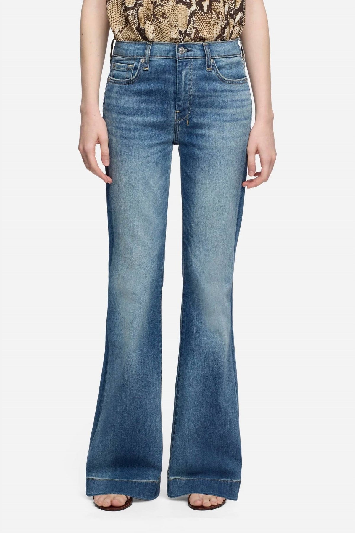 7 For All Mankind - Dojo Tailorless Wide Leg Trouser Jeans