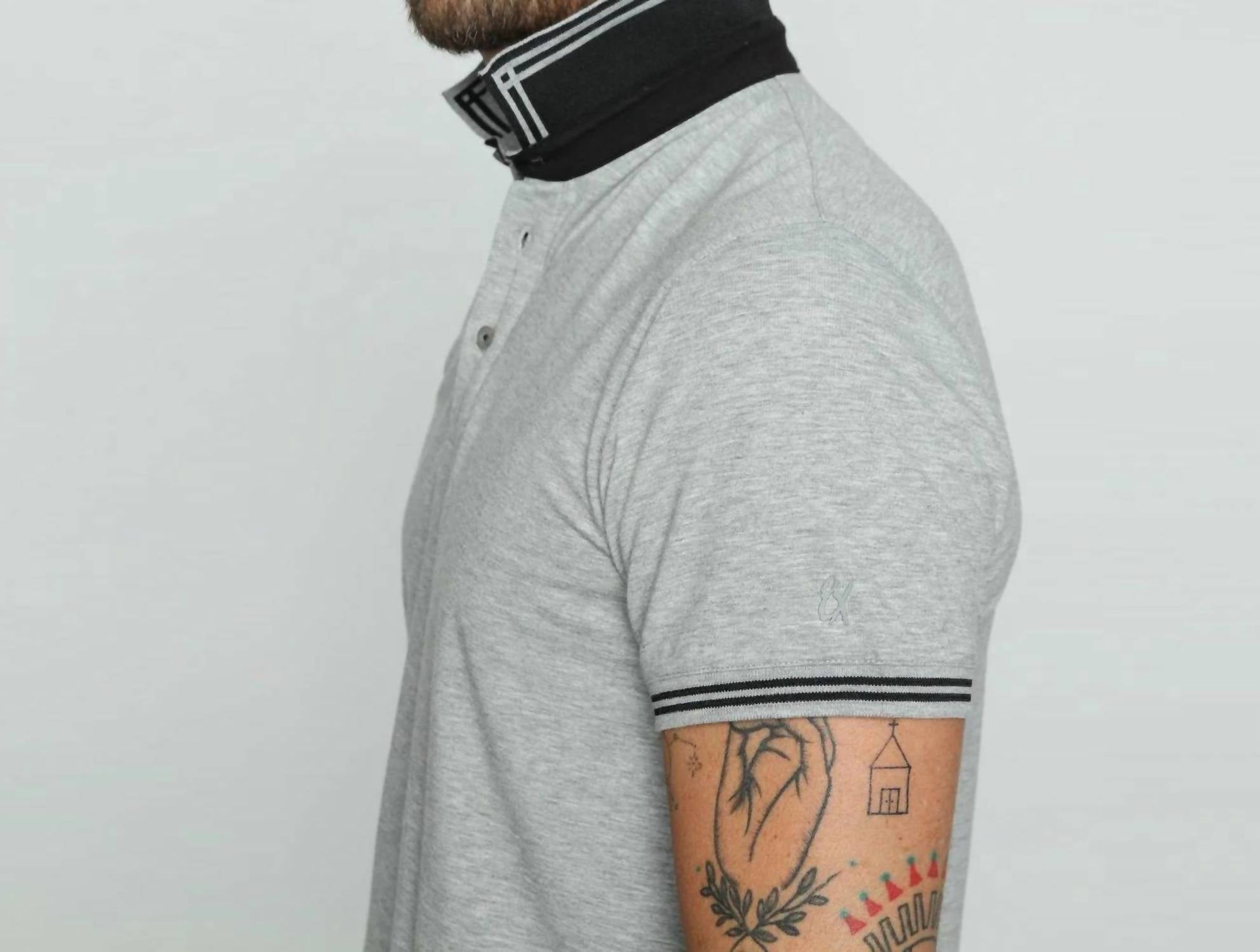 Eight X - Slim Fit Polo With Trim