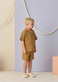 Rylee + Cru - Kid's Relaxed Textured Short