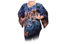 Gypsy Rose - Electric Forest Tye Dye Rayon Angelic Blouse