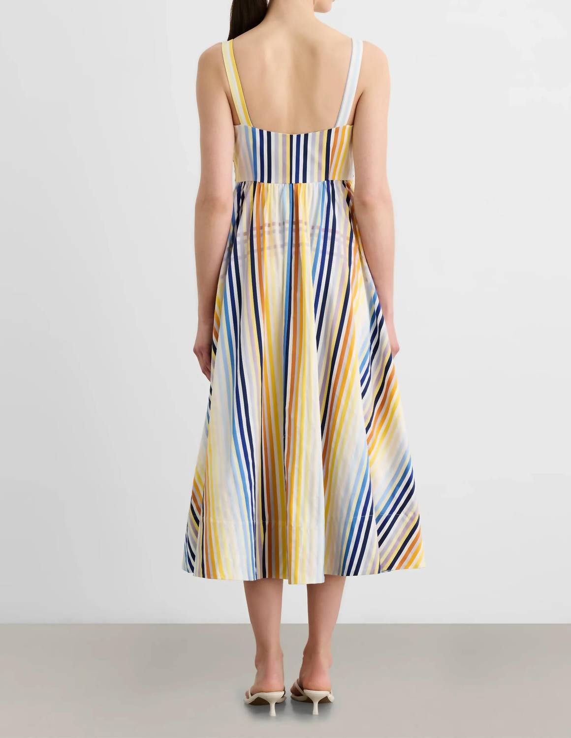Toccin - Wren Double Tie Front Midi Dress
