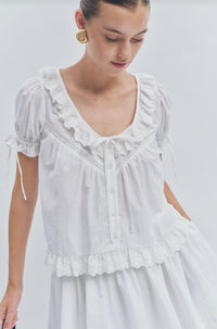 Maude Club - Theo Scoop Neck Top