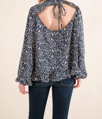 And The Why - Running Out of Time Blouse