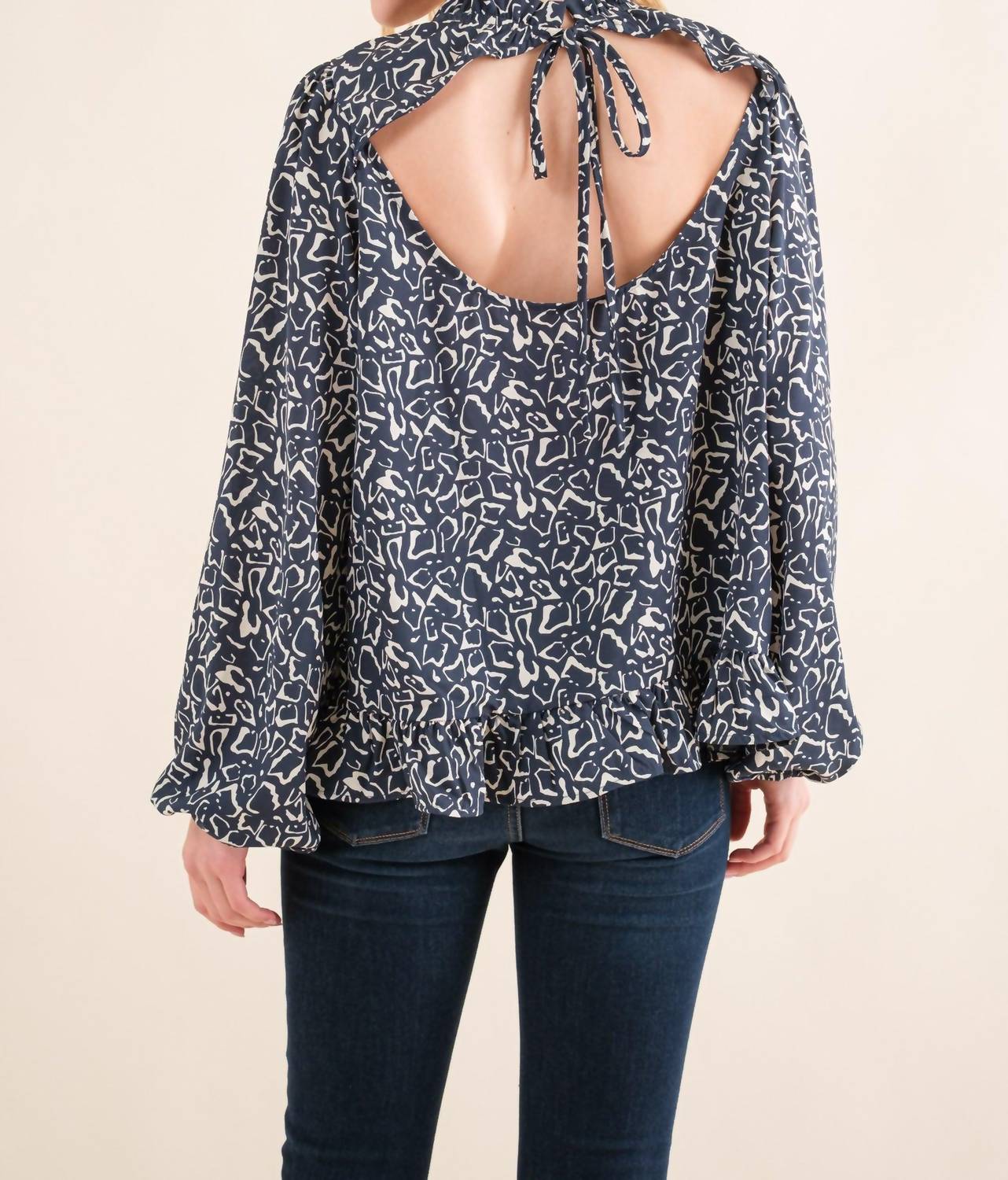 And The Why - Running Out of Time Blouse