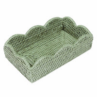 Caspari - Rattan Guest Towel Holder