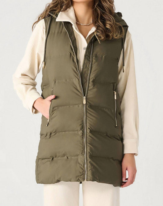 Dex - Hooded Puffer Vest