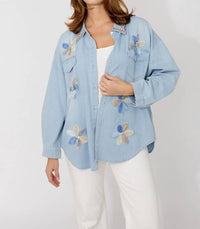 Frank Lyman - Faylina Floral Embellished Top