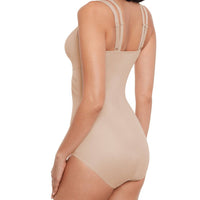 Miraclesuit Modern Miracle Torsette Bodybriefer in beige - women's shirt - alternate view