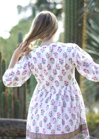 Dolma - Zadie Block Printed Mini Dress
