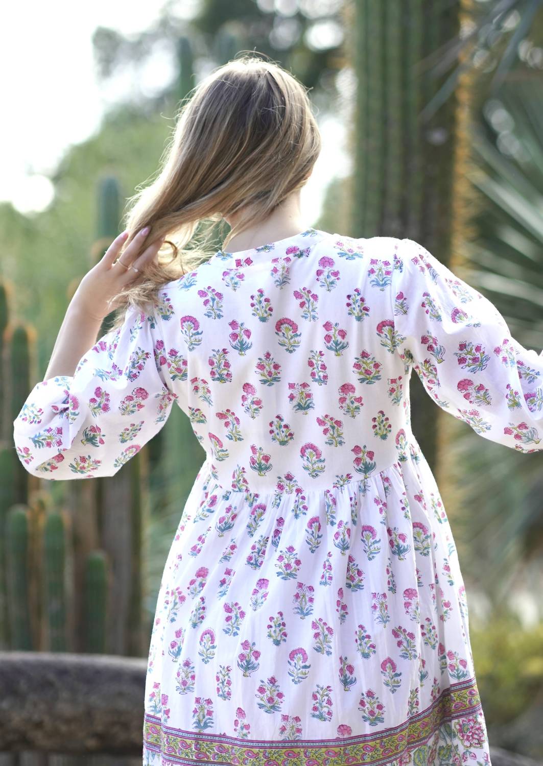Dolma - Zadie Block Printed Mini Dress