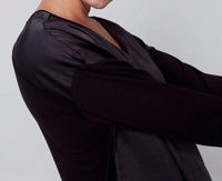 Charlie B - Satin Jersey Knit Top