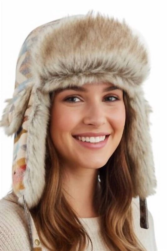 Pendleton - Stylish Wool Blend Trapper Hat