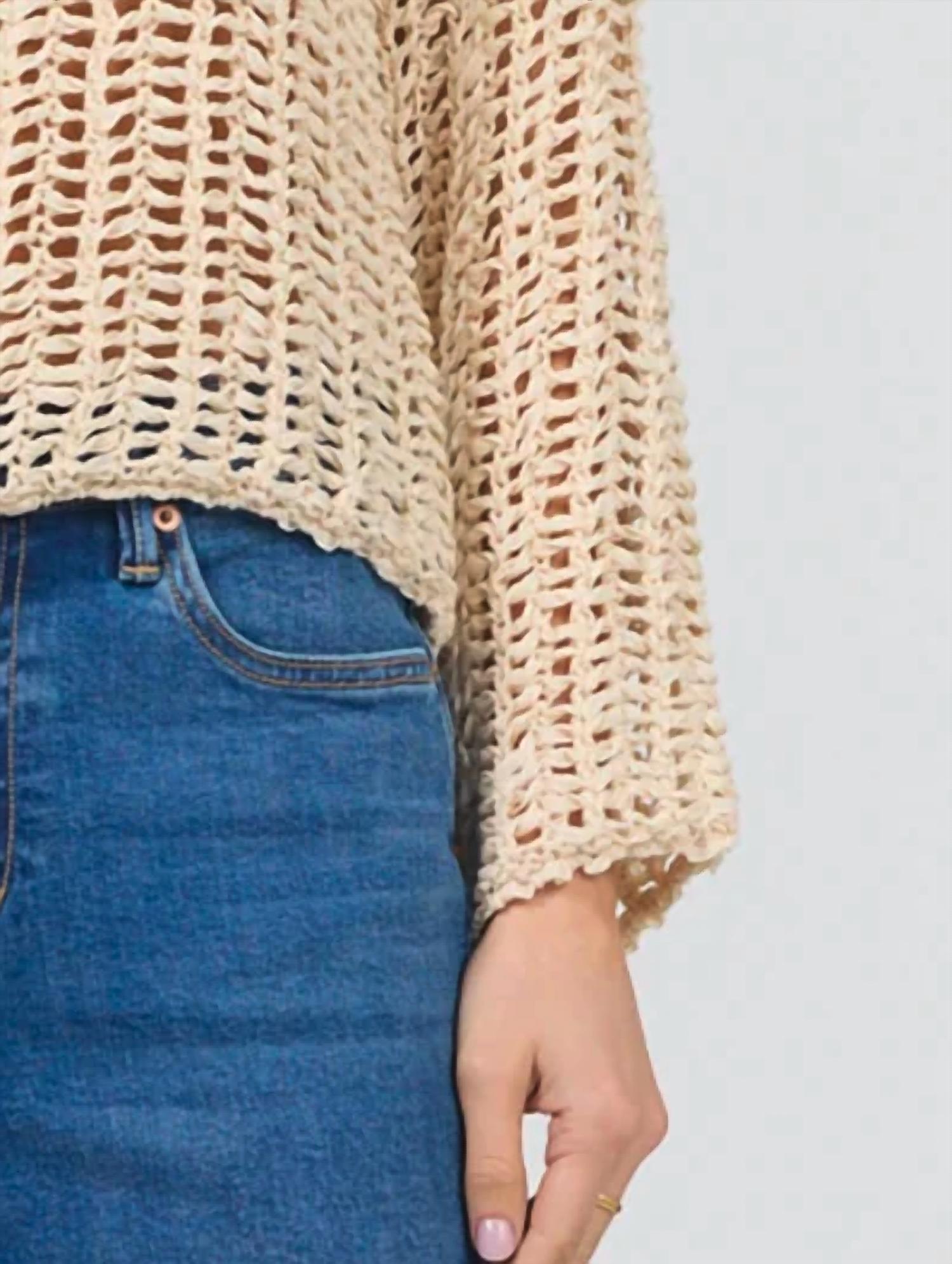 Dear John Denim - Adela Open Knit Sweater