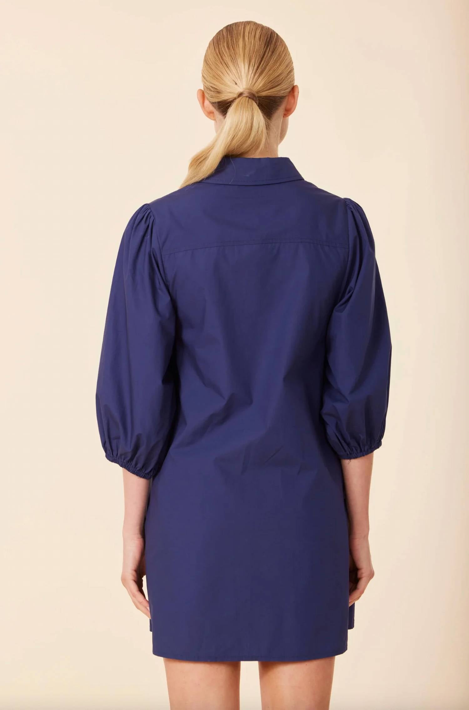 Dolce Cabo - Women's Poplin Exaggerated Sleeve Dress