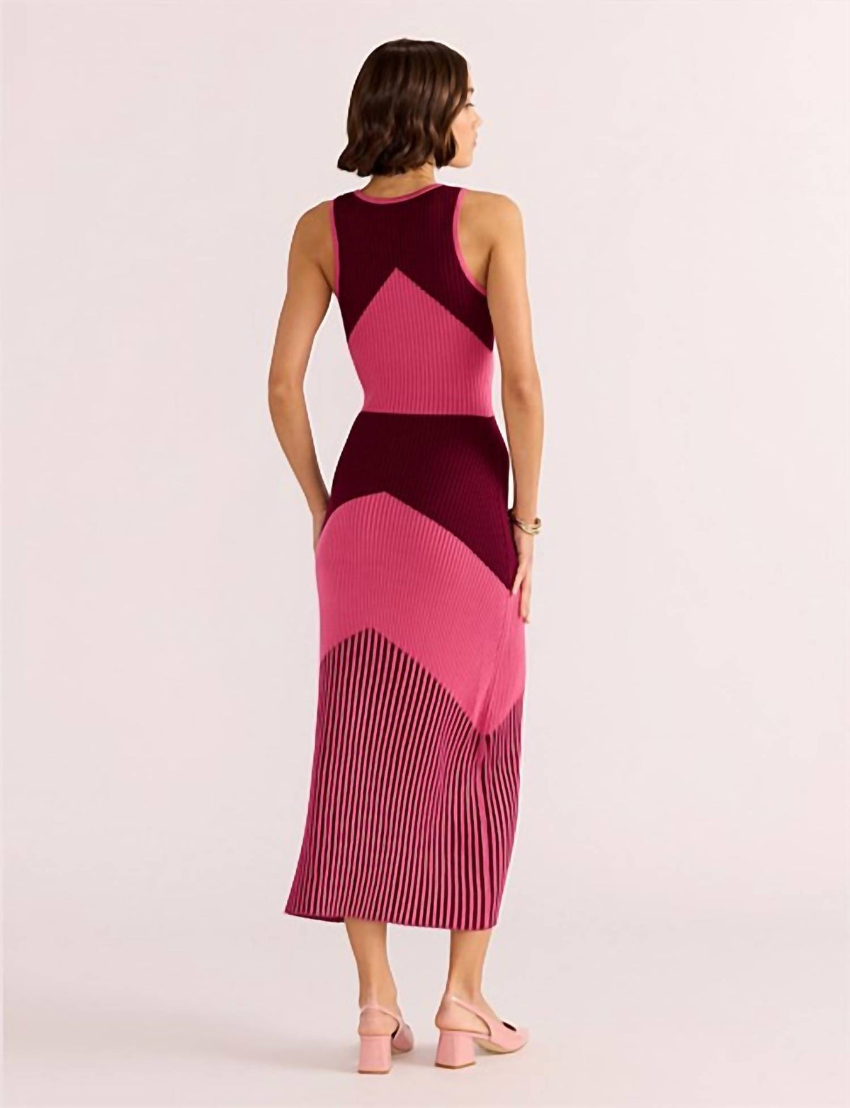Minkpink - Emeris Intarsia Knit Dress