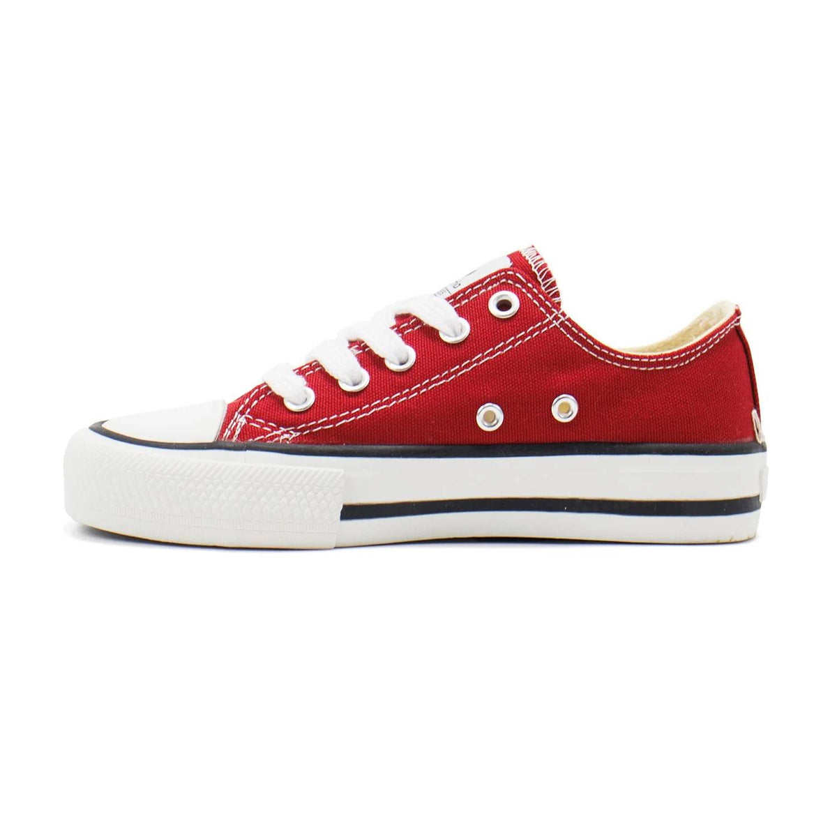 Victoria - Boy's Tribu Canvas Low Top Lace-up Sneakers