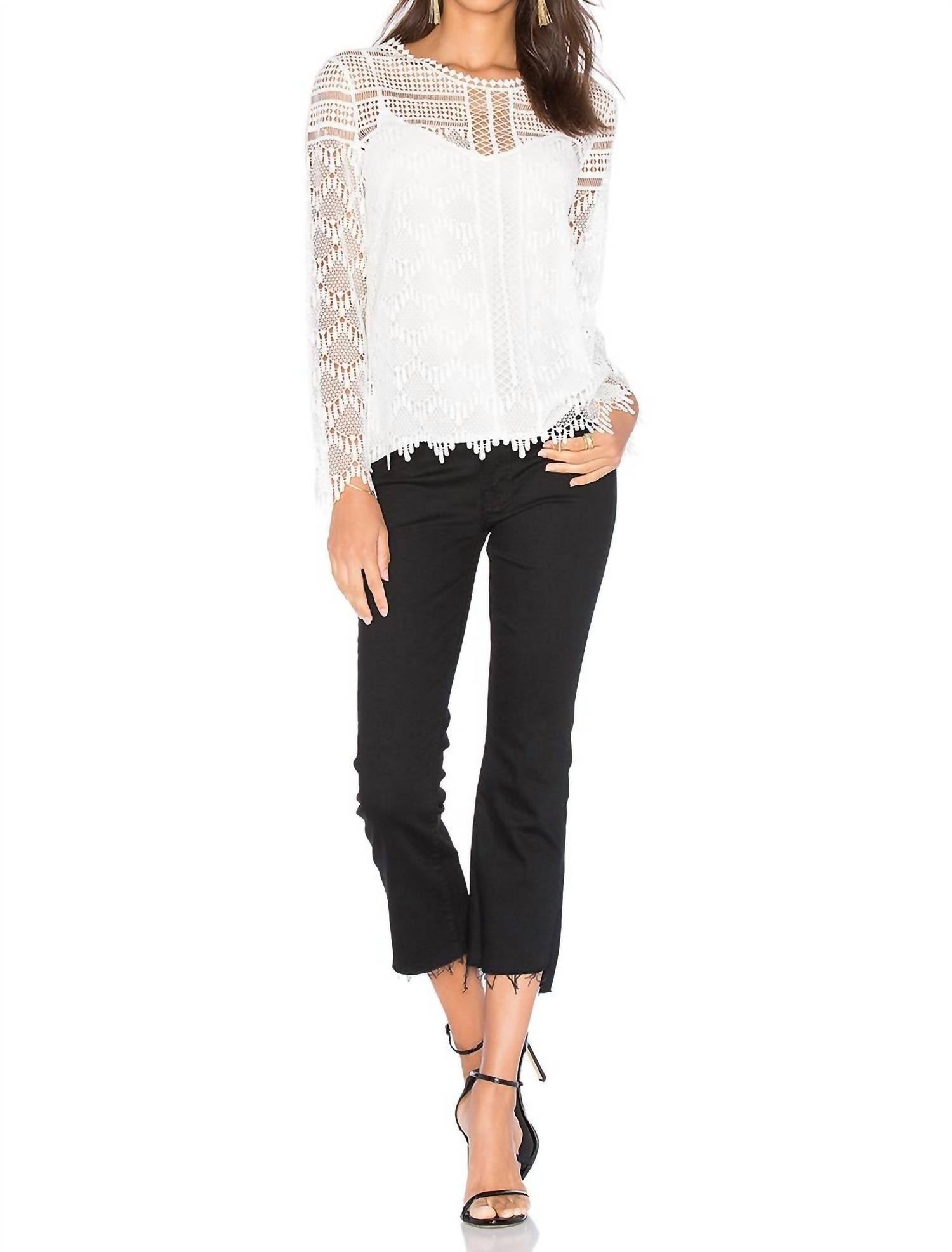 Mother - Insider Crop Step Fray Jeans