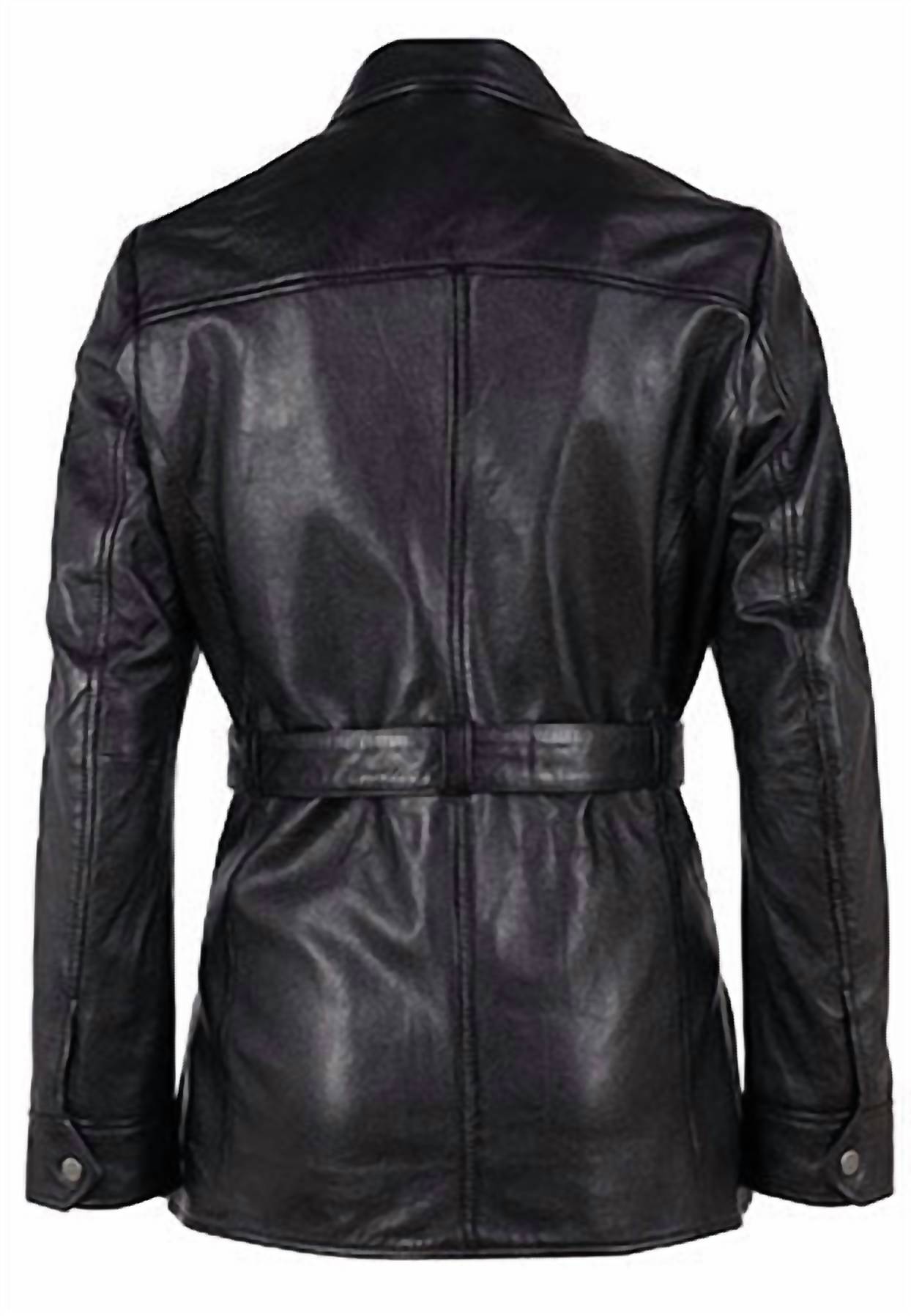 Mauritius - Gennie Regular Fit Leather Jacket