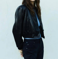 Citizens Of Humanity - Lola Bomber Recycled Leather Jacket