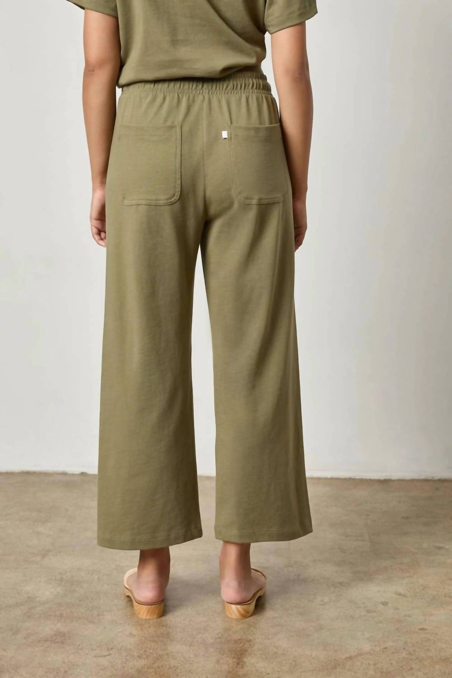 Lilla P - Seamed Wide Leg Pants