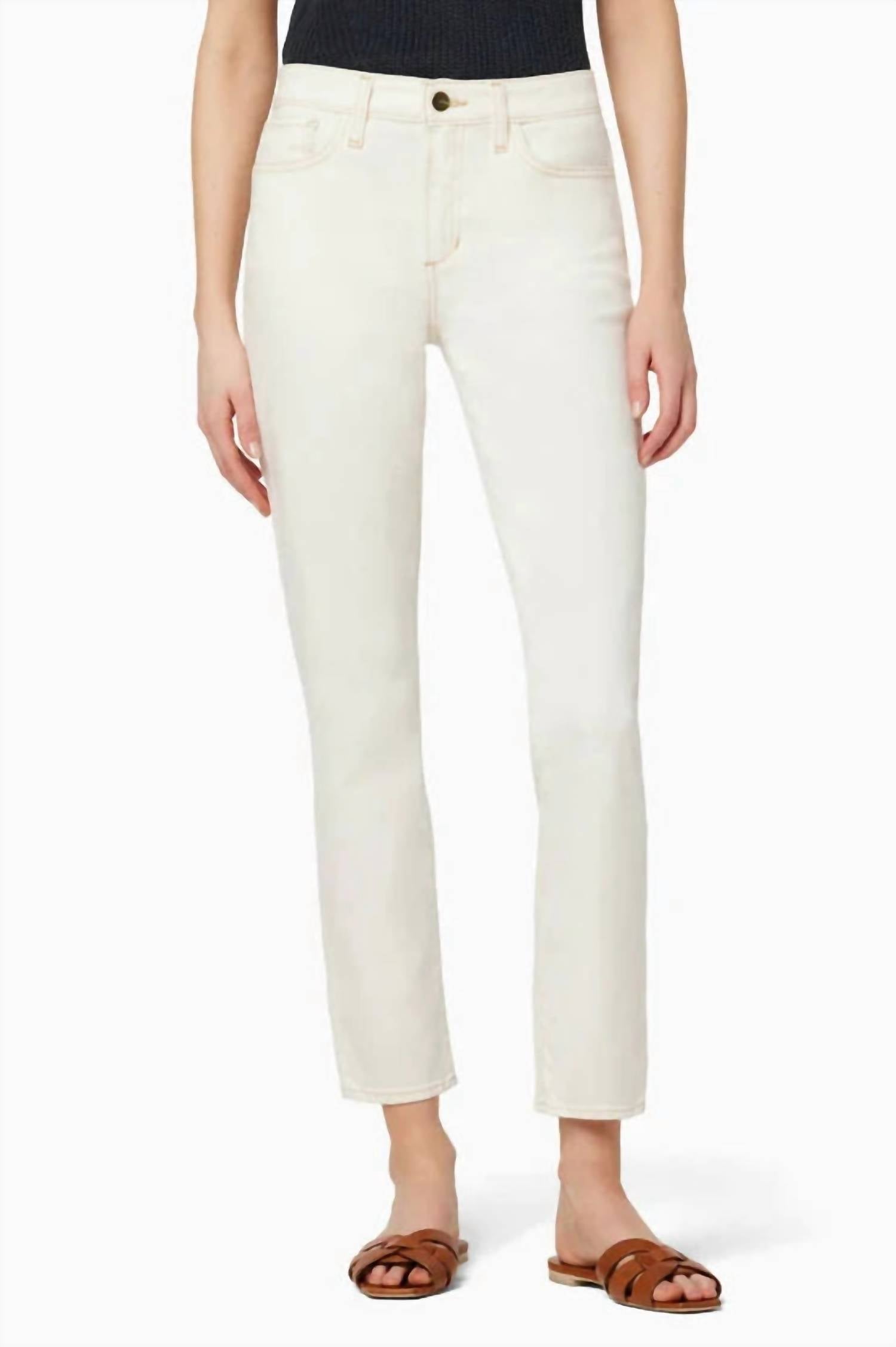 Joe'S Jeans - Lara Mid Rise Cigarette Ankle Jeans