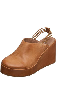 Antelope Women's Brooks Leather Mules in brown - women's shoe
