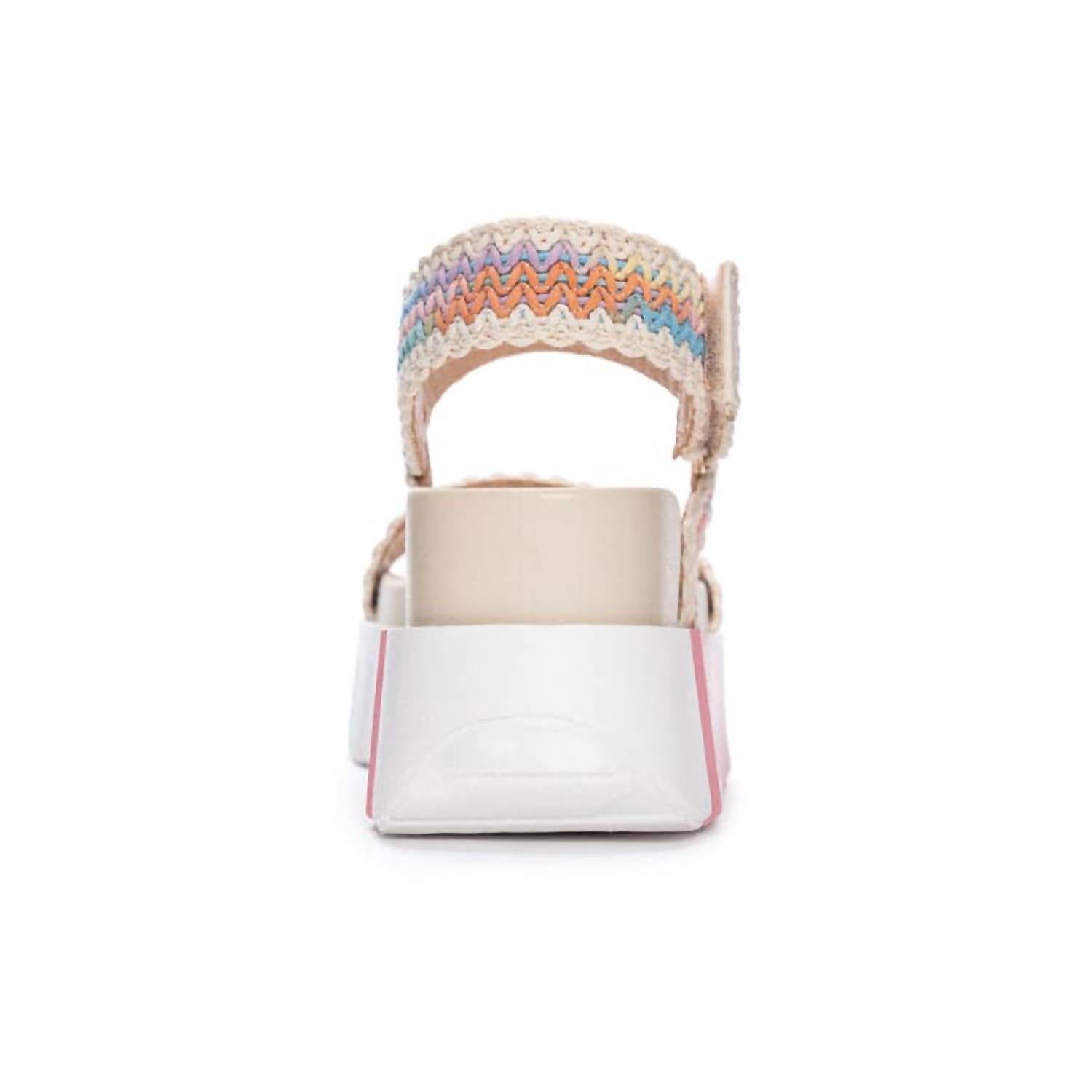CHINESE LAUNDRY Women's Egan Crotchet Sandals in pink - women's sandal - view 4