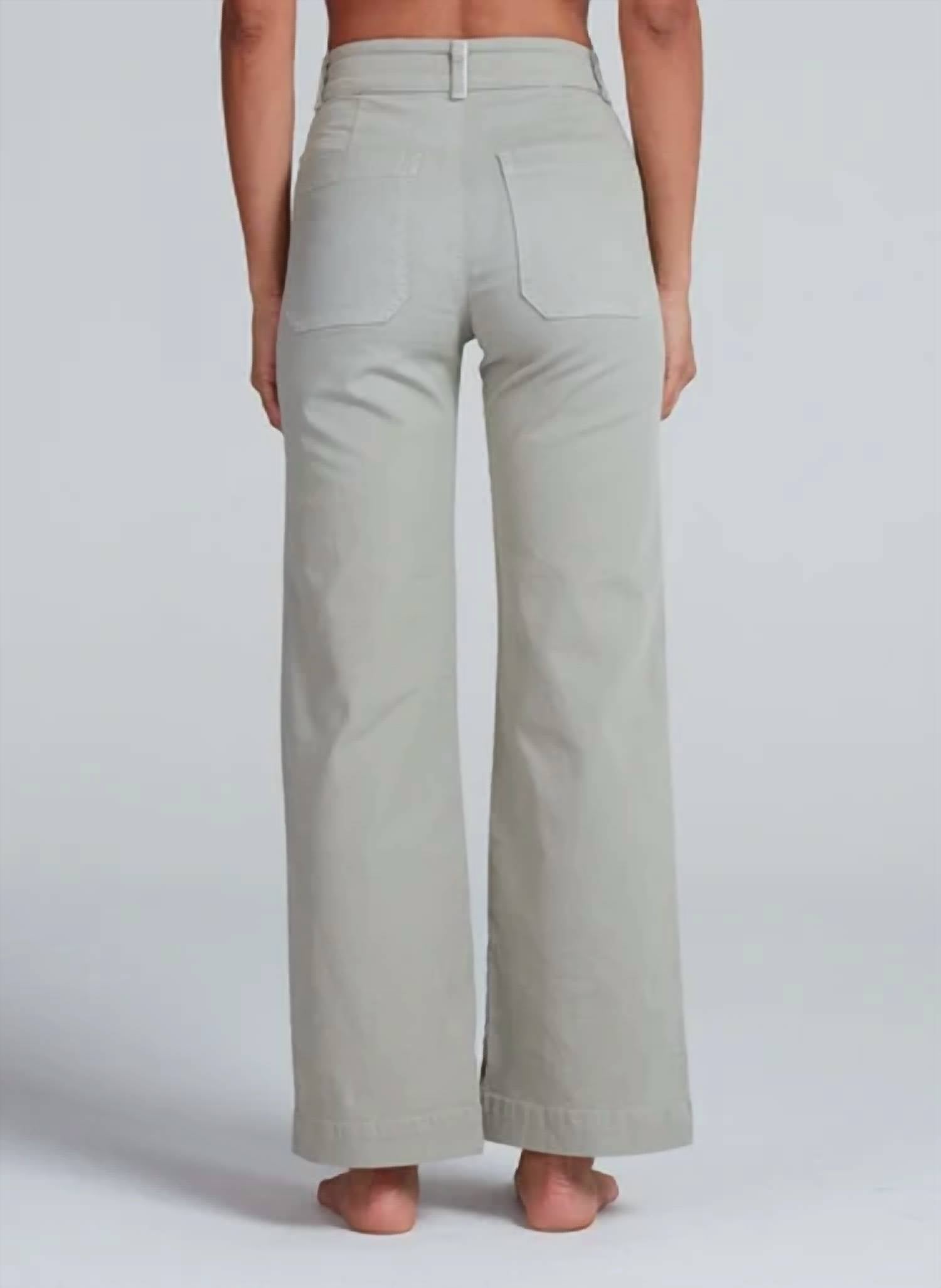 Askk Ny - Sailor Twill Straight Leg Pant