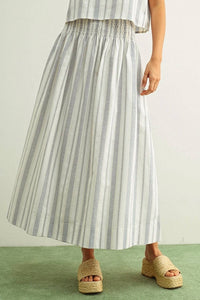 Miou Muse - Market Stroll Midi Skirt