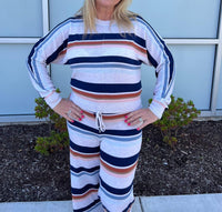 Splendid - Women's Polly Stripe Sweater Pant