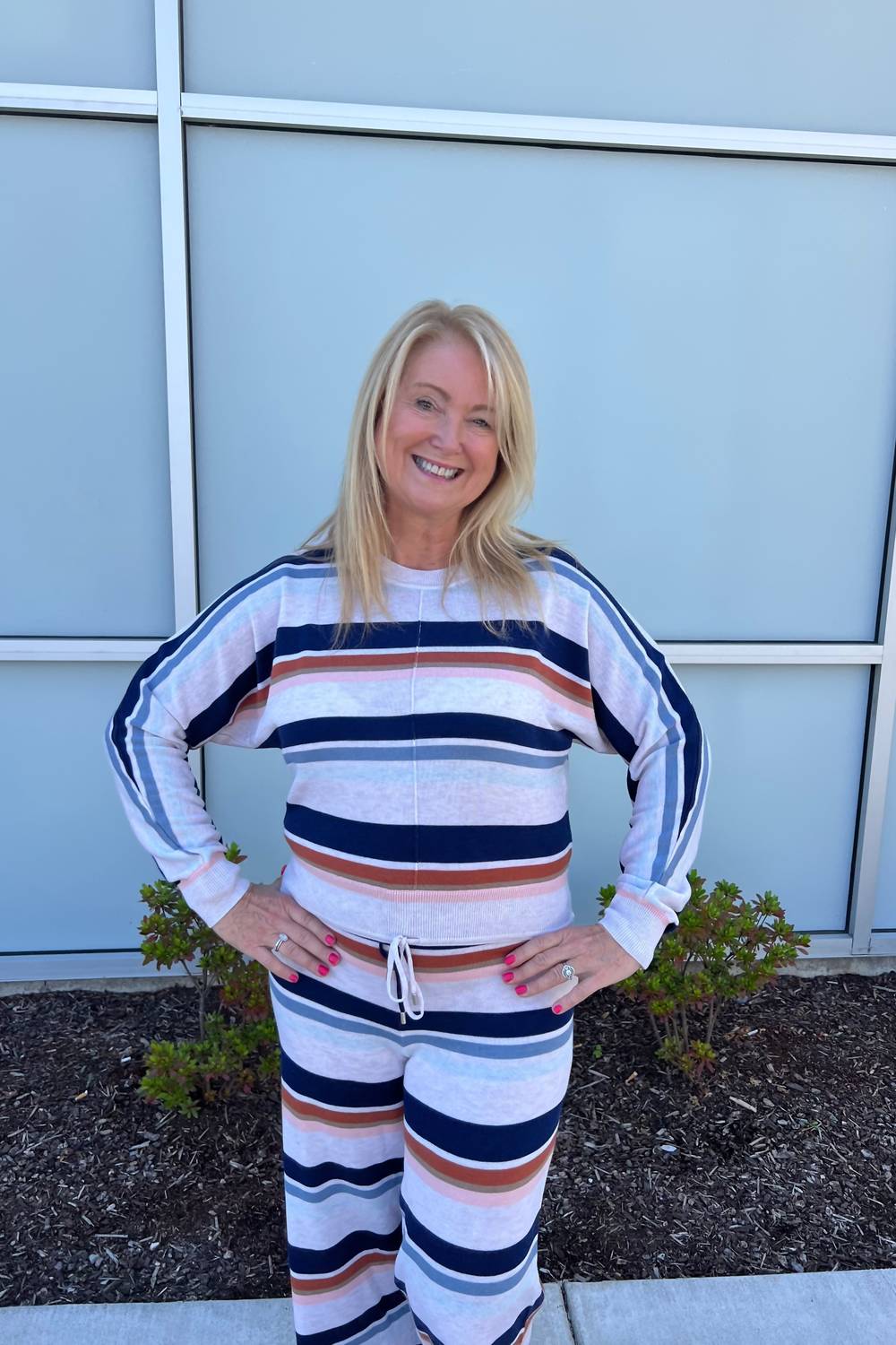 Splendid - Women's Polly Stripe Sweater Pant
