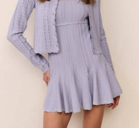 Loveshackfancy - Peridot Stretch Pointelle Cardigan