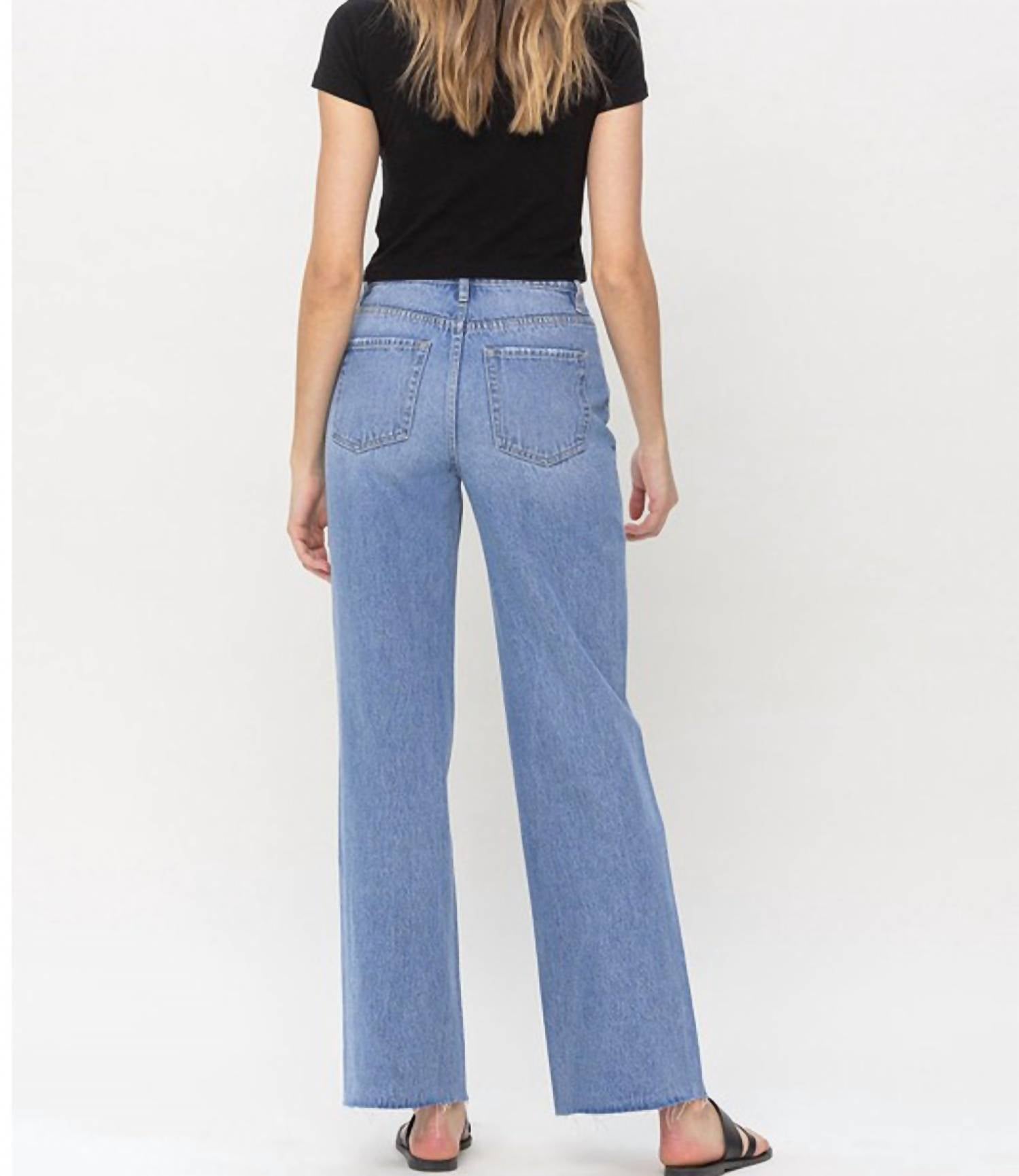 Vervet By Flying Monkey - 90's Vintage High Rise Loose Jeans