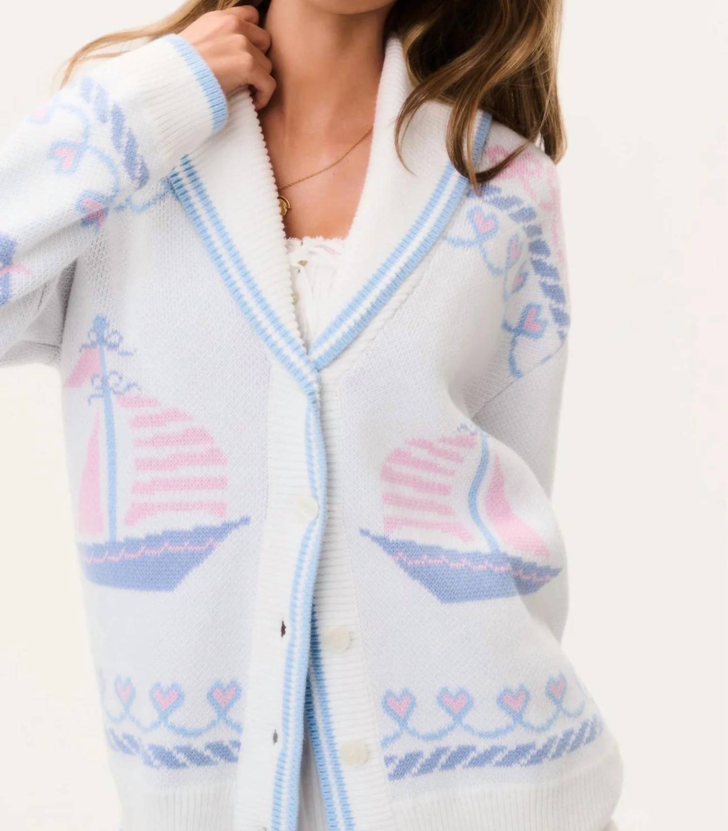 Loveshackfancy - Aribella Long Sleeve Cardigan