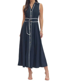 Entro - Sleeveless Midi Dress