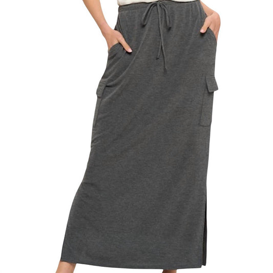 Cherish - Cargo Maxi Skirt