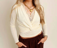 Ina Fashion - Timeless Twist Long Sleeve Top