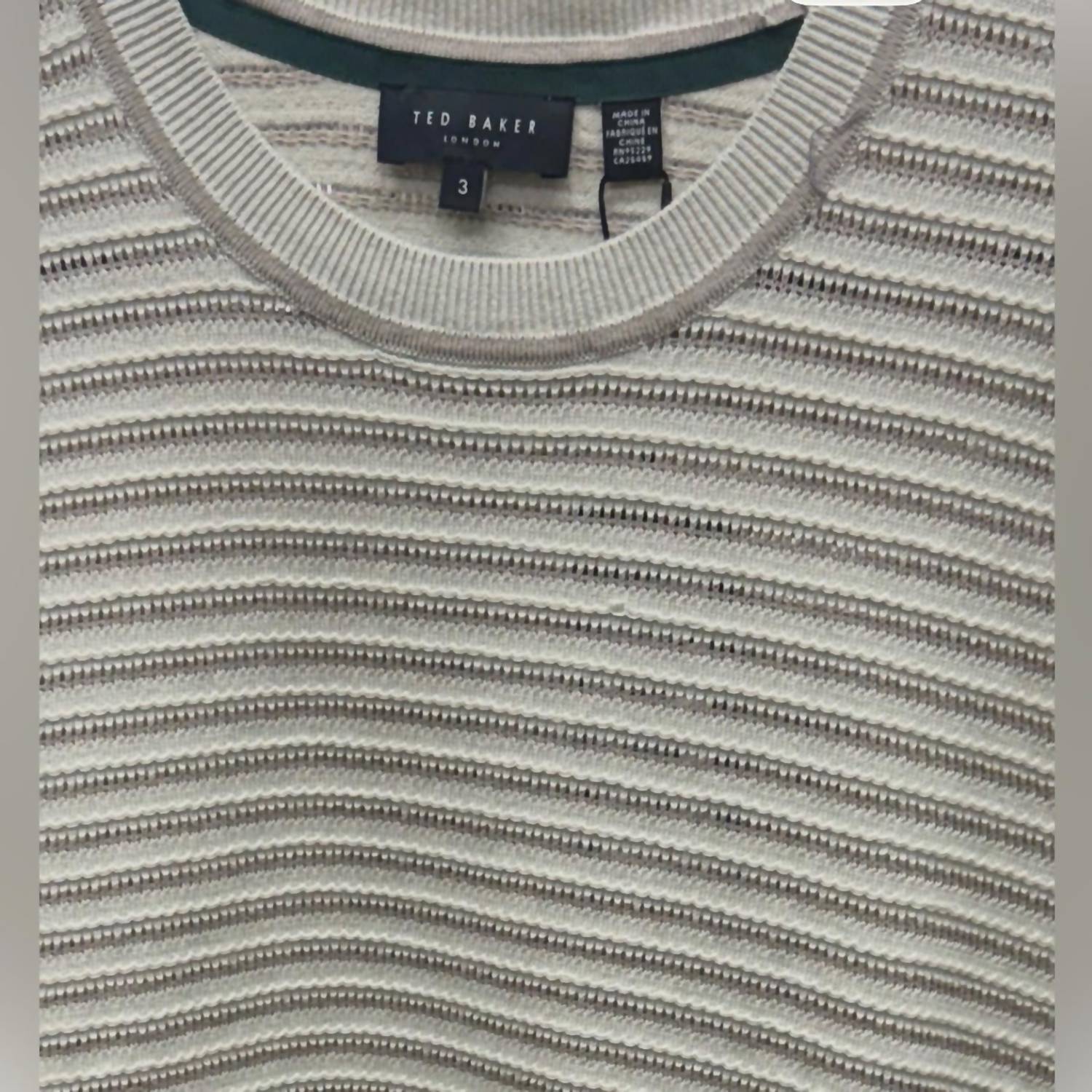 Ted Baker - Striped Knit Sweater