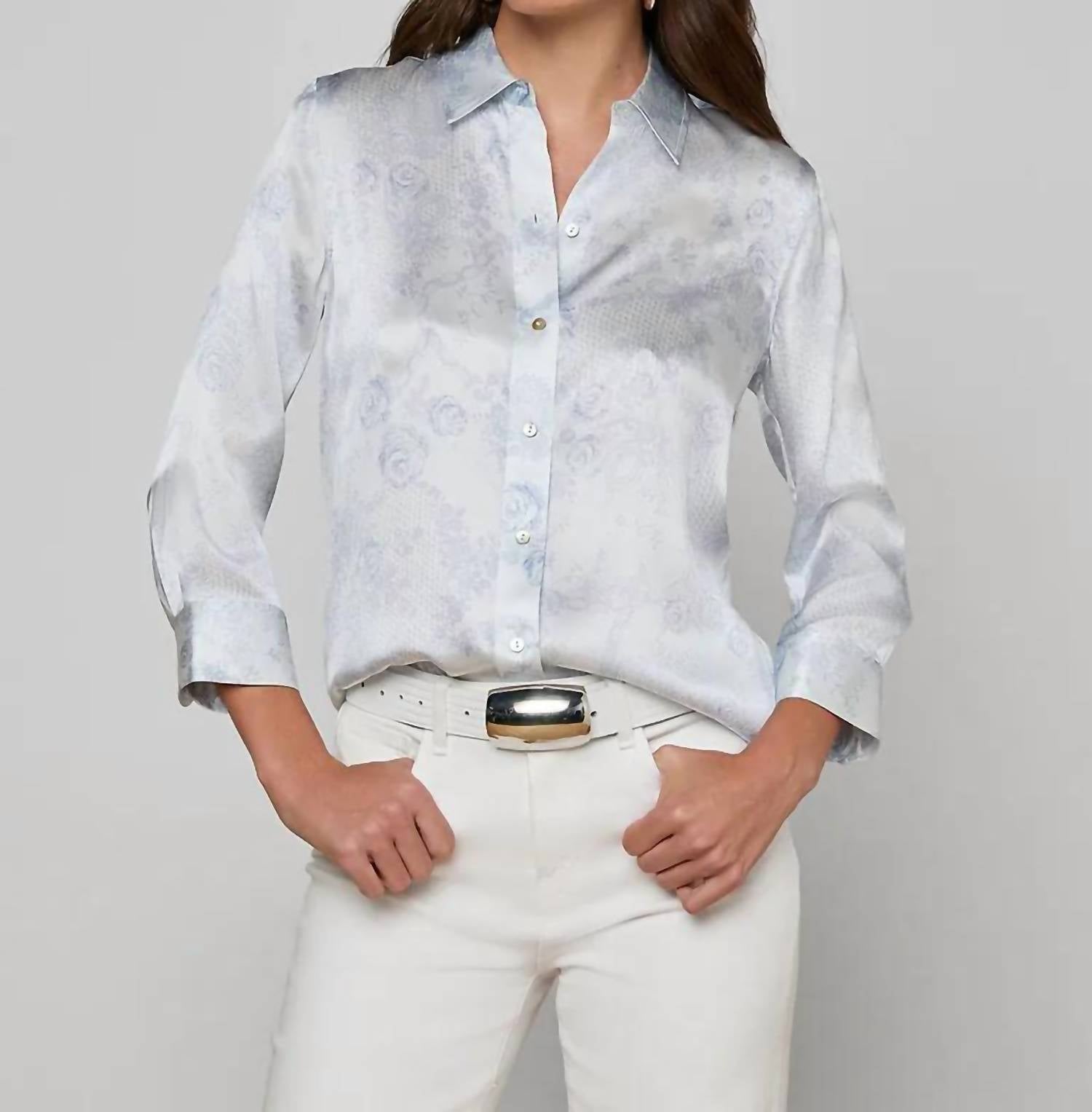 L'Agence - Dani 3/4 Sleeve Blouse