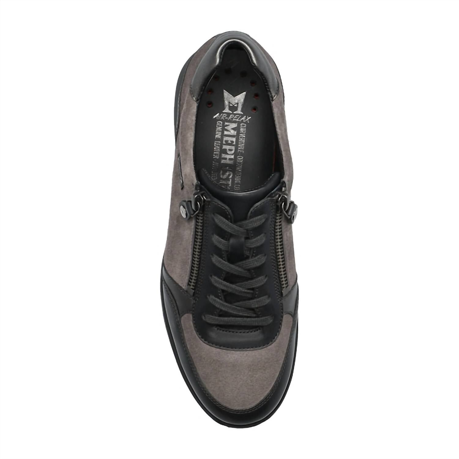 Mephisto - Women's Monia Leather Trainers Sneakers