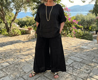 Puro Lino - Amalfi Wide Leg Linen Pants