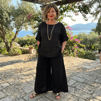 Puro Lino - Amalfi Wide Leg Linen Pants