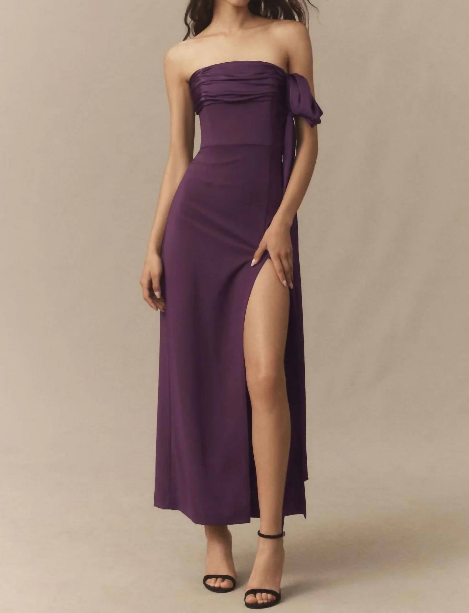 Hutch - Serina Strapless Maxi Dress