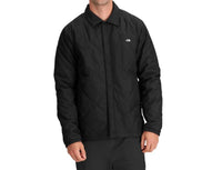 THE NORTH FACE Afterburner Insulated Flannel Jacket in black sumac - men's jacket