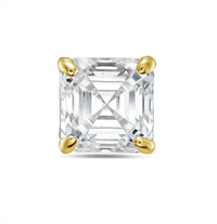 Diana M Jewels - 12.00 Cts Lab Grown Asscher Cut Stud Earrings