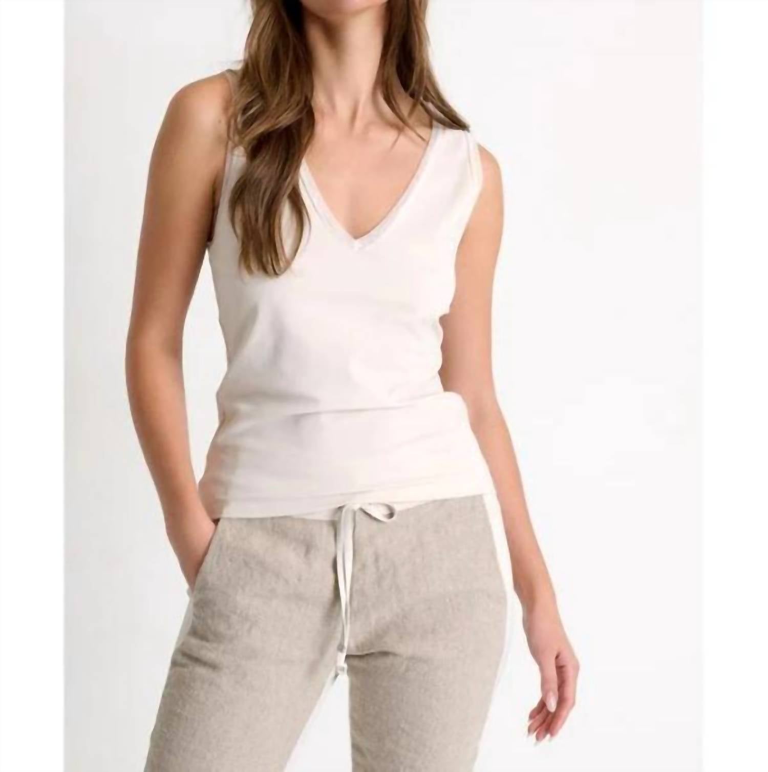 Shan - ELISABETH V-NECK TANK