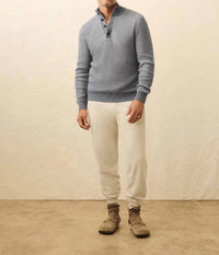 Faherty - Quarter Button Sweater