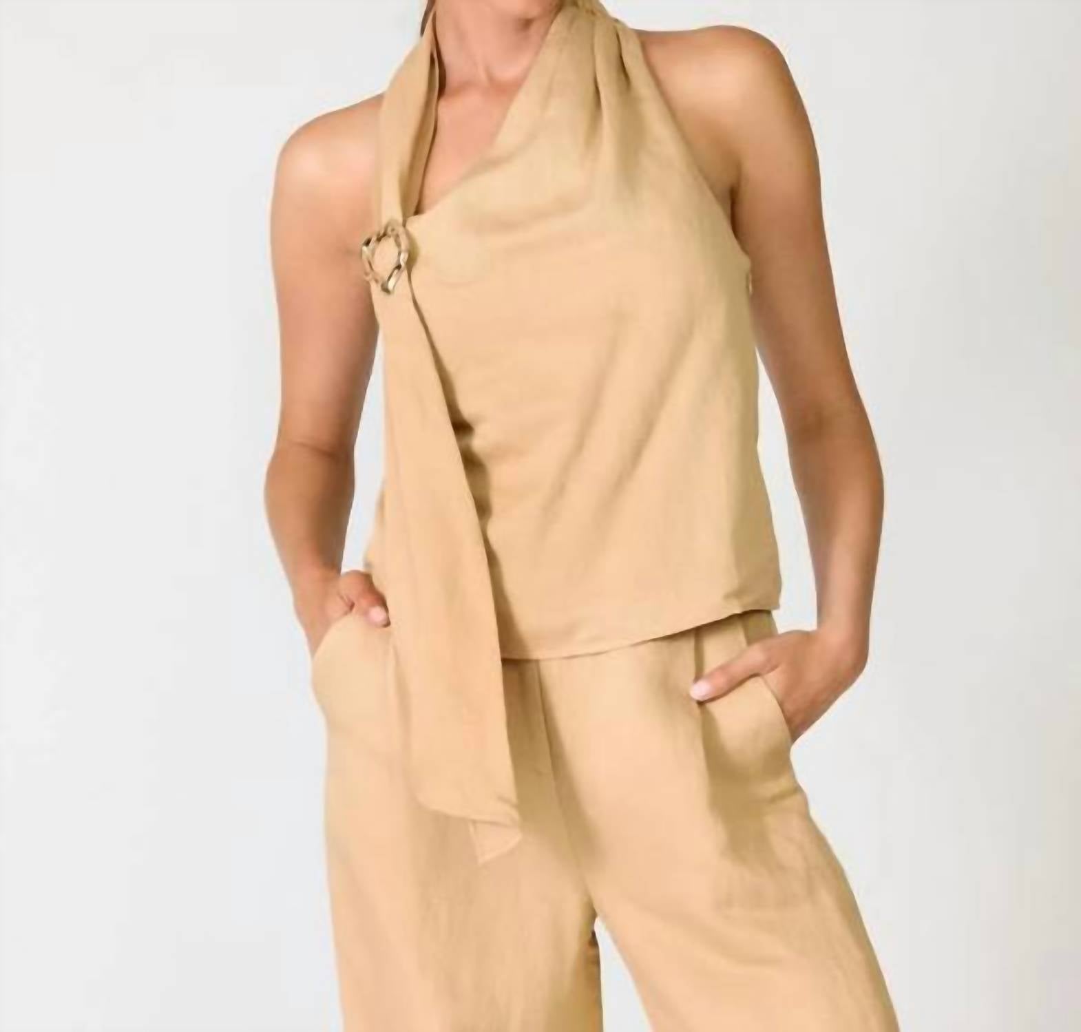 Line And Dot - Lelio Halter Top